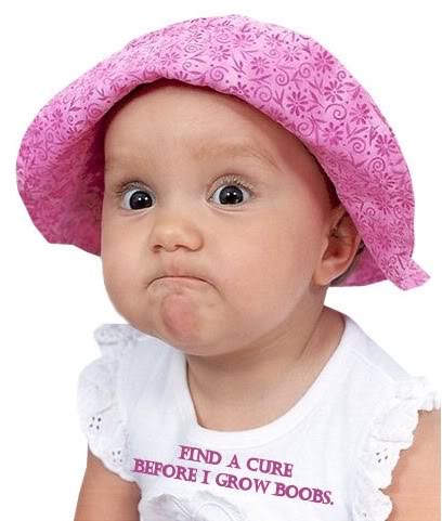 Imagen infantil:Por favor, encuentren una cura antes que me crezcan los pechos!!!