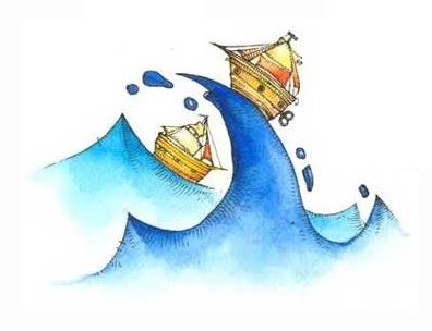 Imagen: imaginando en un bote surcando el mar