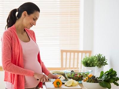 Embarazadas comida sana